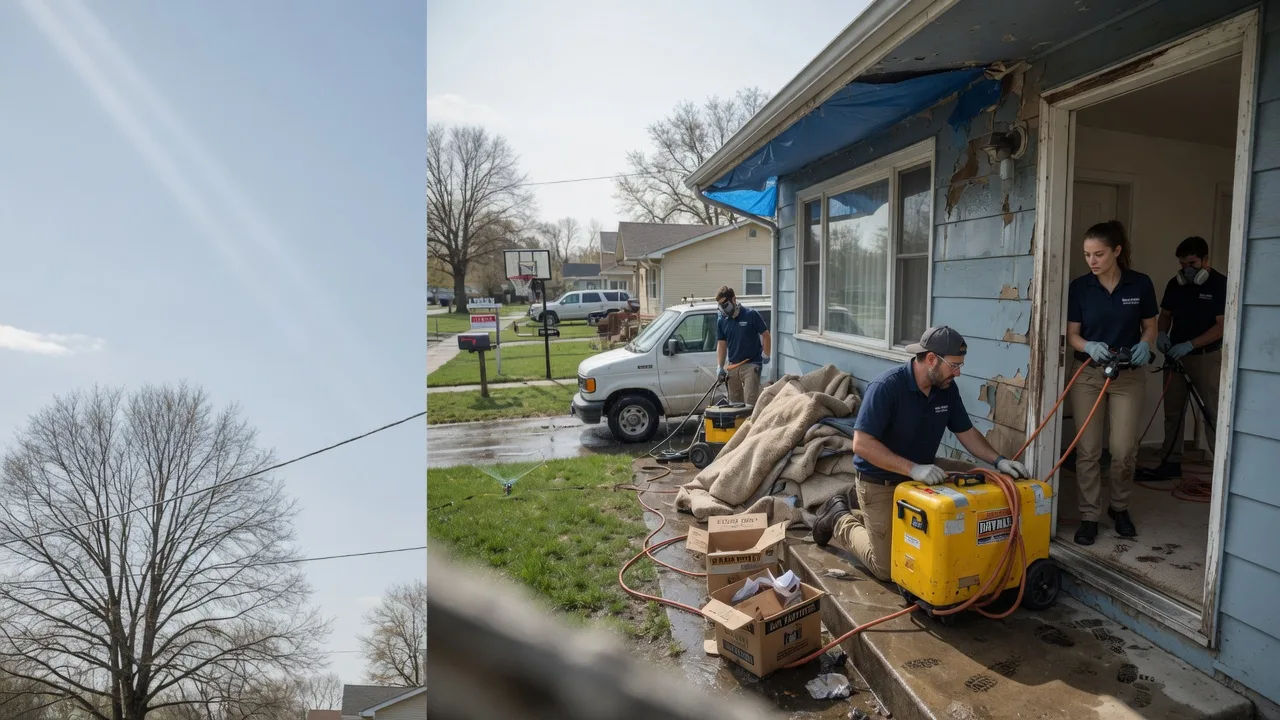 Basement Flood Cleanup in Gilman, WI near me